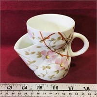 Ceramic Shaving Cup (Antique) (4" Tall)