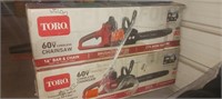 X2 TORO60VLT CORDLESS CHAIN SAWS