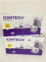 KIMTECH 200PCS PURPLE NITRILE GLOVES, LARGE