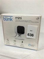 BLINK MINI INDOOR PLUG IN SECURITY CAMERA (SEALED)