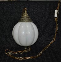 Vintage Hanging Pendant Light Globe