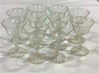 10 wine glasses