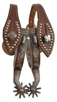 Silver Inlayed Spurs