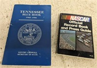 NASCAR PRESS GUIDE AND TENN BLUE BOOK
