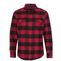 WINGED WHEEL PODCAST FLANNEL LRG