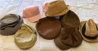 J - LOT OF 9 HATS (M45 2)