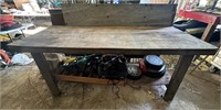 Metal Workbench w/ Contents