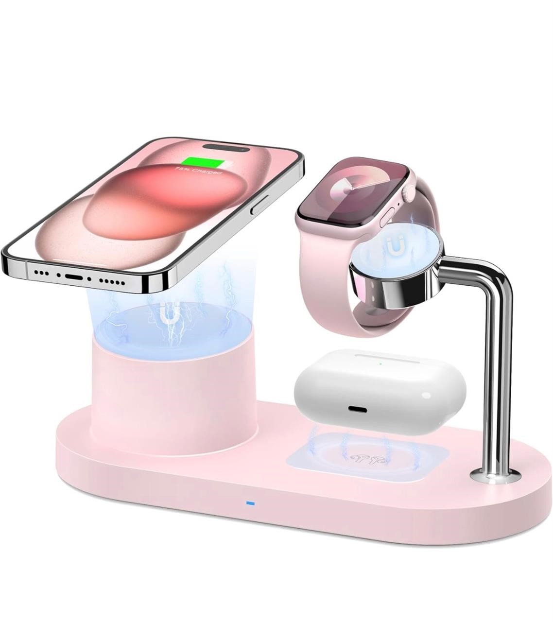 $40 Pink 3 in 1 Charging Station