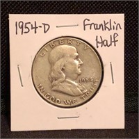 1954D Franklin Half Dollar