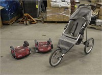 Instep Child Stroller & (2) Booster Seats