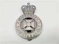 Wiltshire Constabulary  British Police Cap Badge