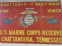 U.S. Marine Corps Reserve Sign Chattanooga, Tn