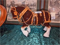 Porcelain Draft horse