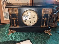"Sessions" marigold mantle clock