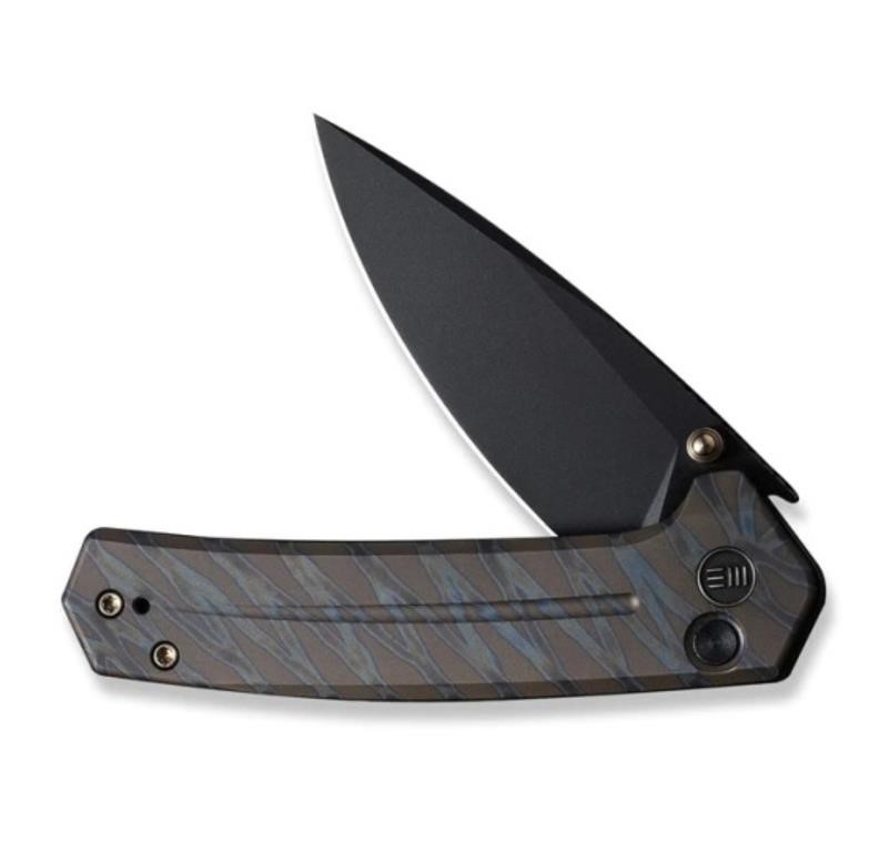 We Knife Tiger Stripe Culex Flipper Knife