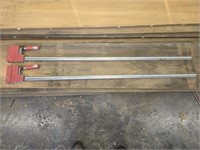 50" BESSEY BAR CLAMPS