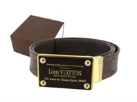 Louis Vuitton Brown Damier Belt