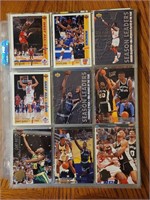 (9) Basketball Cards