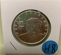 S - 1 OZ .999 FINE SILVER (H8)