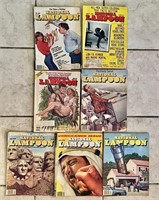 7 National Lampoon 1980s magazines