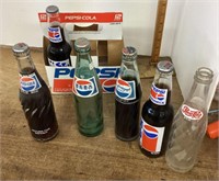 6-pack of Pepsi-Cola bottles