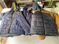 3 Boys Winter Coats - 10/12 - 12/14