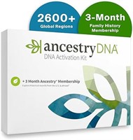AncestryDNA Genetic Test Kit + 3-Month Ancestry