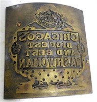 Brass Print Plate