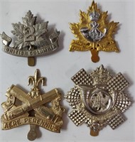 Post WW2 Canadian Military Cap Badges