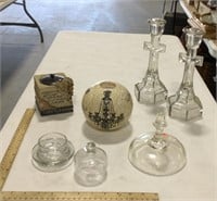 Candle holder lot
