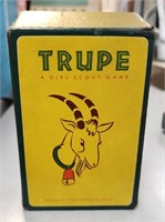 VTG TRUPE GIRL SCOUT CARD GAME
