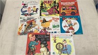 (8) Vintage Peter Pan Records 45 RPM Records