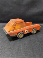 Metal Allis-Chalmers orange toy truck