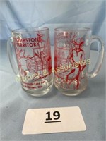 Two Vintage LeSourdsville Mugs