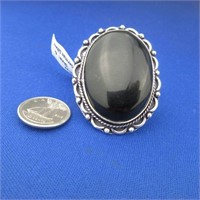 Black Onyx Ring Size 6