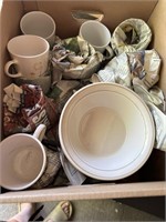 Box of Assorted Dishes