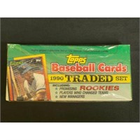 1990 Topps Traded Sealed Baseball Set