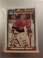 30+ 1991-92 Topps Hockey Cards