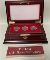 S - LAST US HALF-CENT COINS (S19(