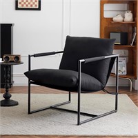 Kosydown Basic Accent Sling Chair Large Modern Arm