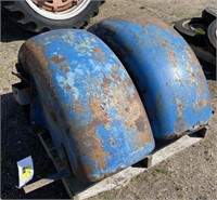 Vtg Ford tractor fenders