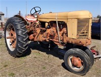 Case 411 project Tractor with parts heads have