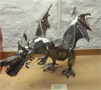 Hand Made Tin Dragon