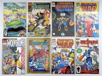 (8) MARVEL COMICS w/#1 ISSUES