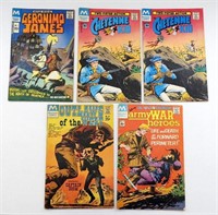 (5) MODERN COMICS CHEYENNE KID, ARMY