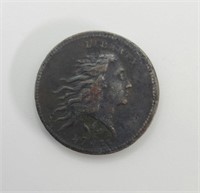 1793 FLOWING HAIR LARGE CENT