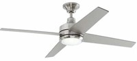 Mercer 52 In. Brushed Nickel Ceiling Fan