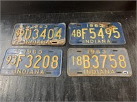 VINTAGE LICENSE PLATES