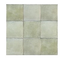 Case Of Rocal Olaria Green Leaf Wall Tile