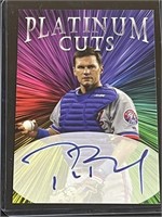 Tom Brady Platinum Cuts Montreal Expos Printed Aut